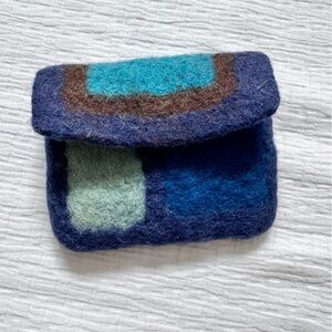 Erik & Mike wool coin purse